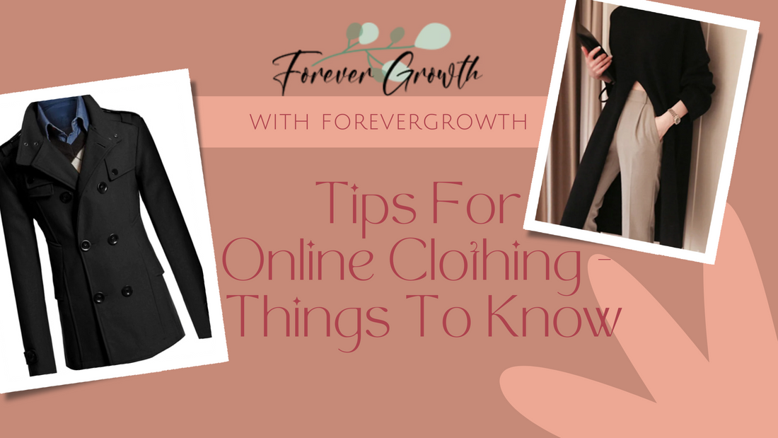 Tips For Online Clothing - Things To Know