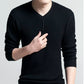 Solid As A Rock  V-Neck  Cashmere Sweater - Forever Growth 