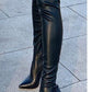 Thigh High Stretchy Over Knee Boots - Forever Growth 