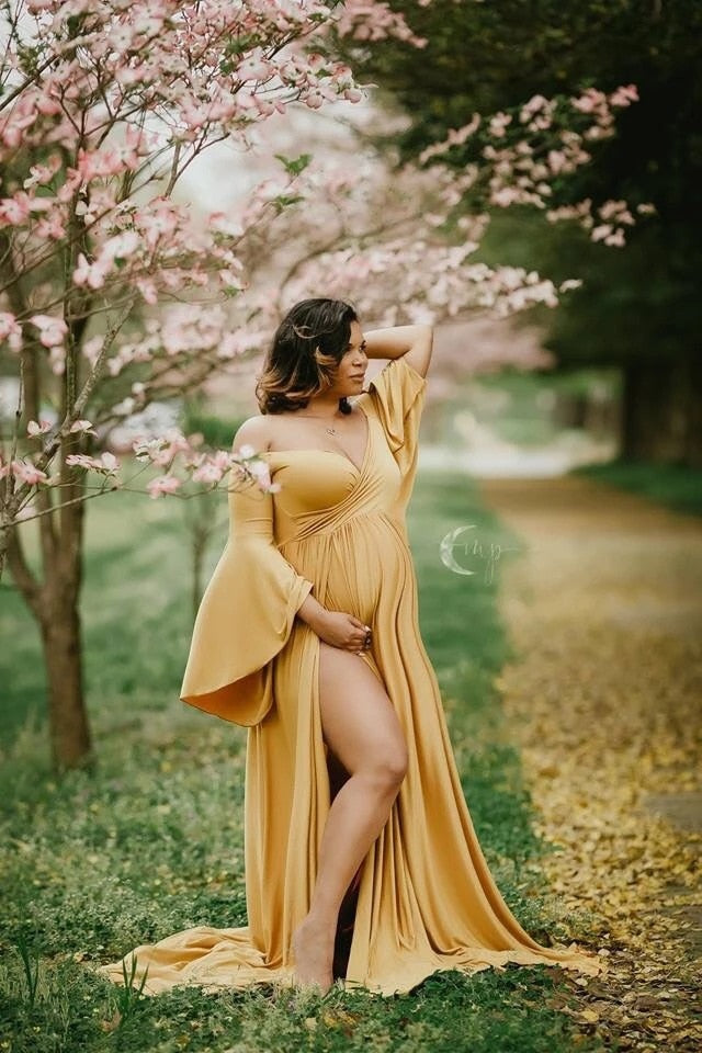 Sexy Maternity Shoot Dresses - Forever Growth 