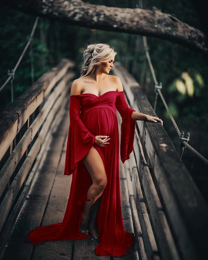 Sexy Maternity Shoot Dresses - Forever Growth 