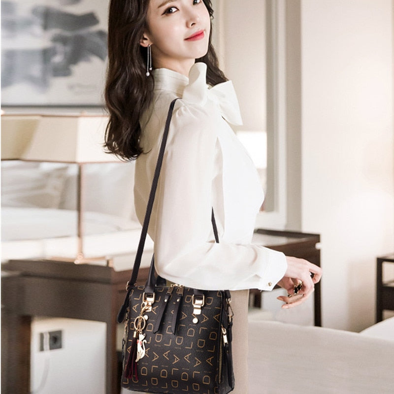 Soft PU Leather Luxury Crossbody Shoulder Bag - Forever Growth 