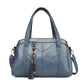 Trendy Stylish Messenger Travel Genuine Leather Tote - Forever Growth 