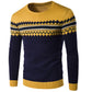 Round Neck Pullover Slim Fit Knitted Sweater - Forever Growth 