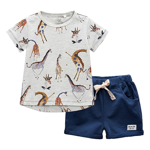 Summer Comfy Casual Set for Kids - Forever Growth 