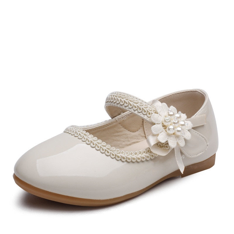 New Baby Girls Leather Dress Shoes - Forever Growth 