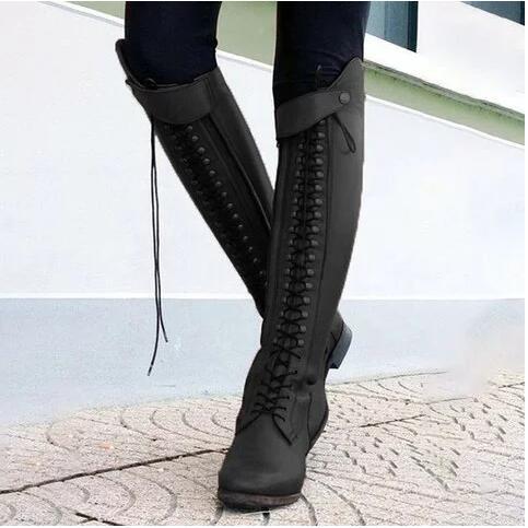High Knight Riding Boots w/ Zipper - Forever Growth 