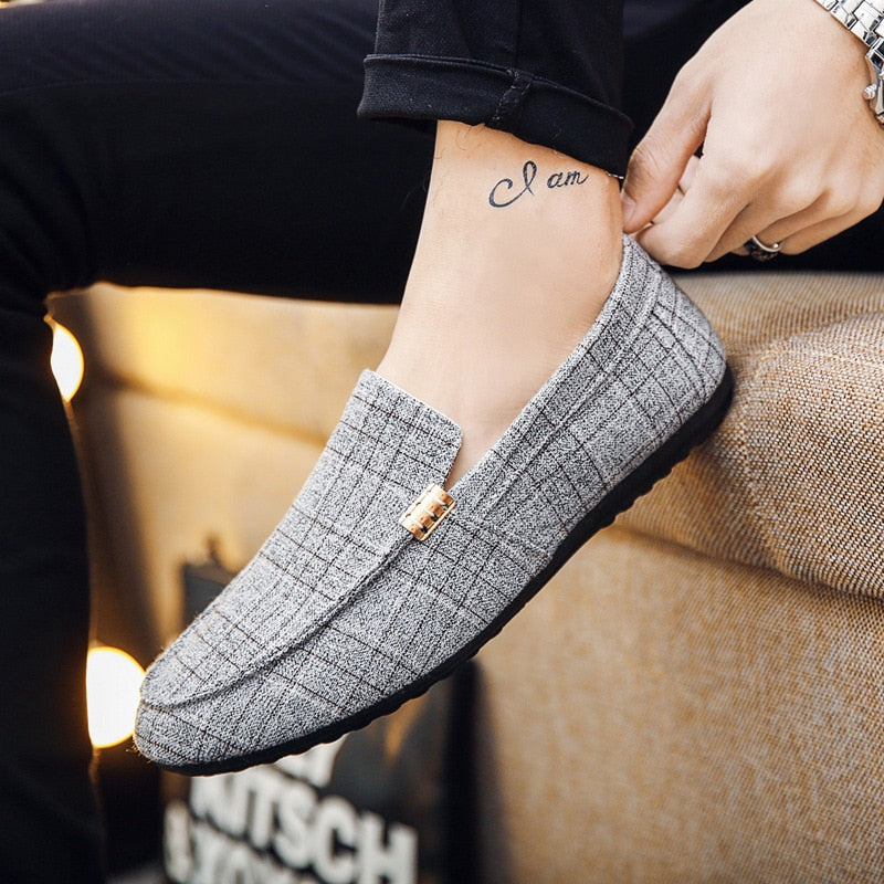 Casual Slip On Light Canvas Breathable Flat Footwear - Forever Growth 