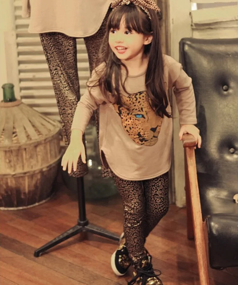 Cute Girl Top+Leggings 2pcs Set - Forever Growth 