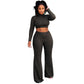 Cute Crop Top+ Pants Set - Forever Growth 