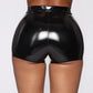 Summer Sexy Black PU Shorts - Forever Growth 
