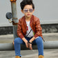 2-8T Toddler Kid Long Sleeve Leather PU Jacket - Forever Growth 
