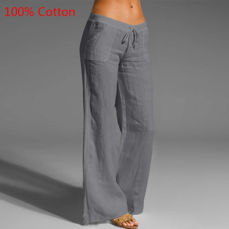 Vintage Oversized Wide Leg Pants - Forever Growth 