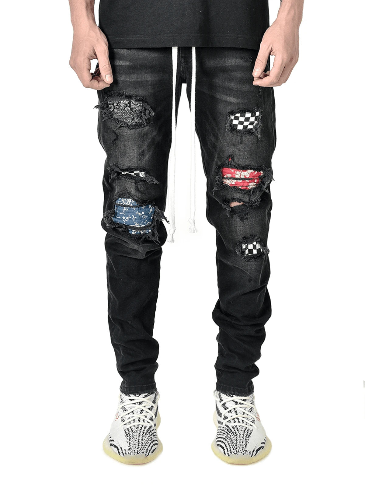 Ripped New High-End Slim-Fit Skinny Pants - Forever Growth 