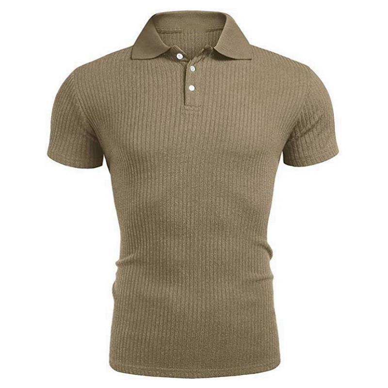 Slim-Fit Polo Short Sleeves Shirts - Forever Growth 