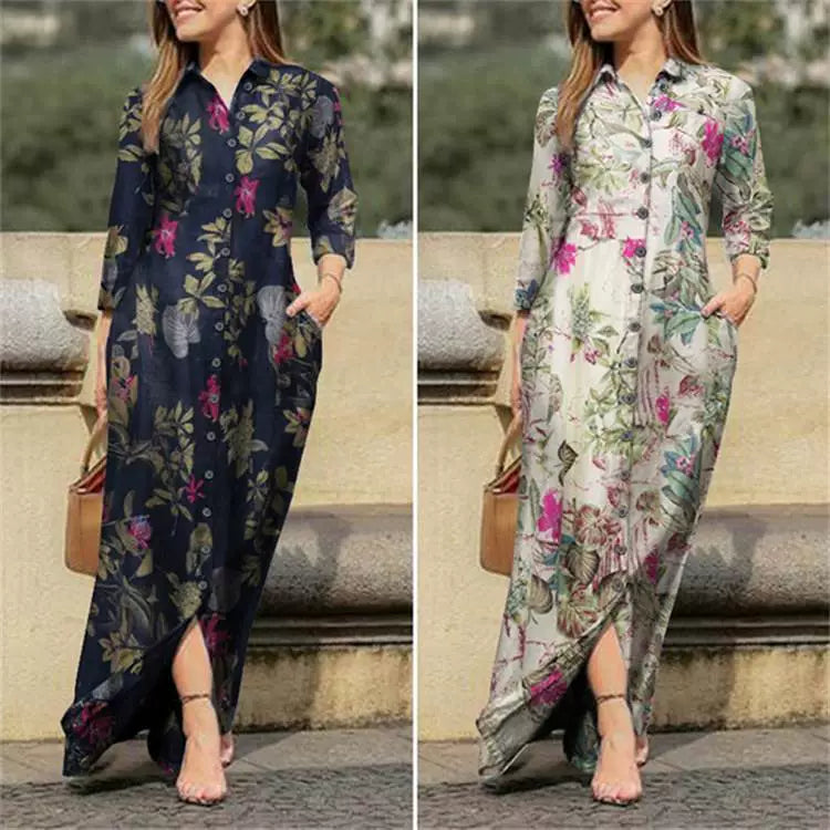 Long Maxi Plus Size Dress - Forever Growth 