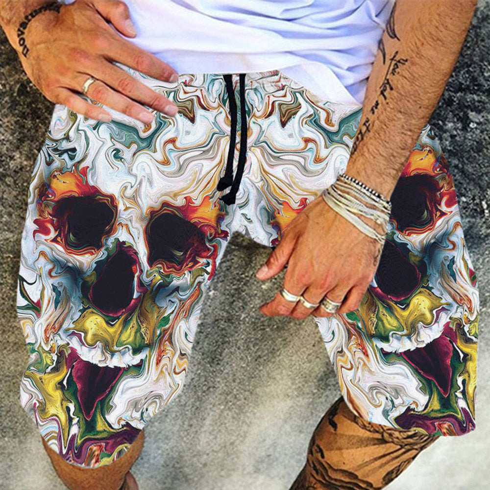 Skull Casual Pants - Forever Growth 