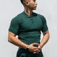 Bodycon Muscle Stretch Sports Polo Shirts - Forever Growth 