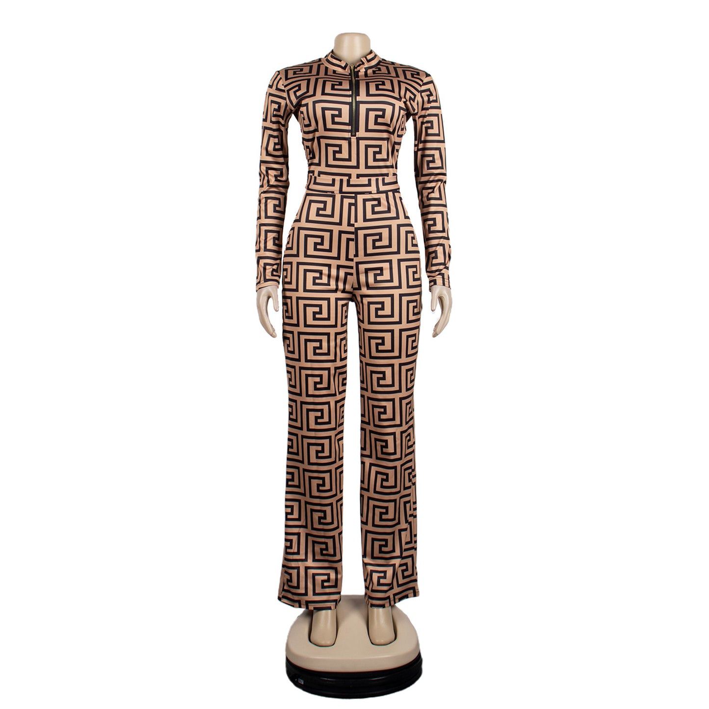 Wide Leg Pants Full Sleeve Jumpsuit - Forever Growth 