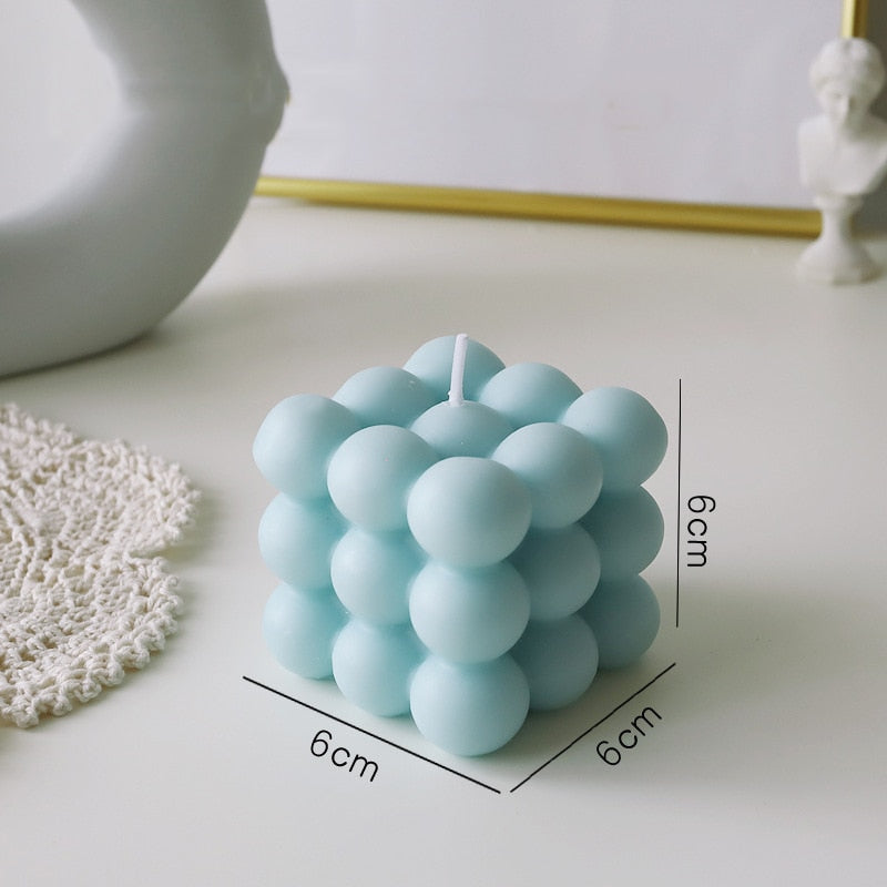 Big Cube Bubble Aromatherapy Scented Candles - Forever Growth 