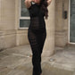 See Through Bodycon Dress - Forever Growth 