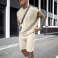Hot Trendy Short-Sleeved Shirt+ Shorts Sets - Forever Growth 