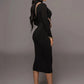 Elegant Long Sleeve Bodycon Sexy Maxi Dress - Forever Growth 