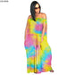 Tie Dye Galaxy Off Shoulder Beach Jumpsuits - Forever Growth 