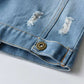 Boys/Girls Casual Blue Denim Jacket - Forever Growth 