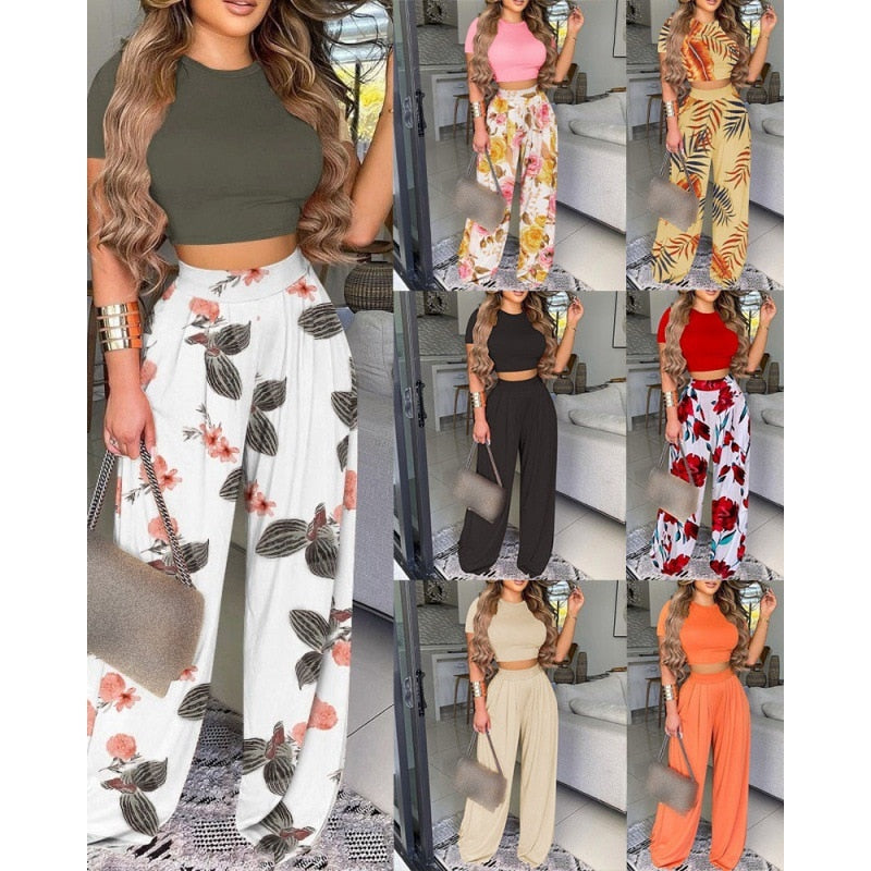 Casual Spring Chic 2pc Outfit Set - Forever Growth 