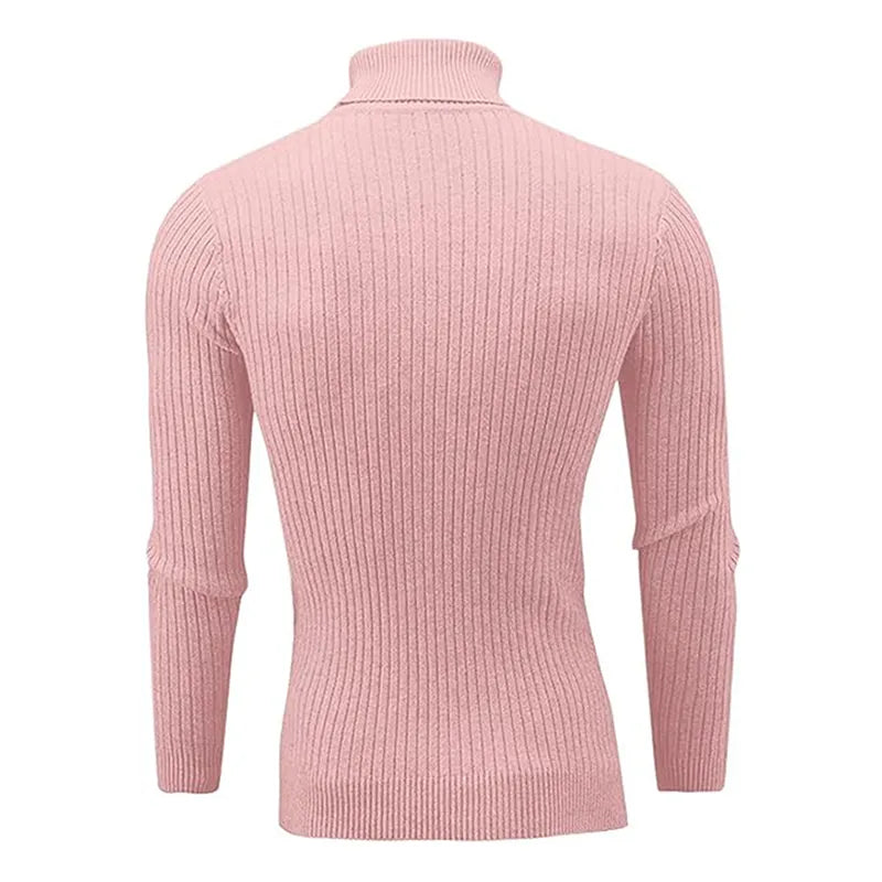 Turtleneck Casual Knitted Sweater - Forever Growth 