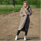 Long Knitted Casual Coat Plus Size 4XL 5XL - Forever Growth 