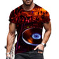3D CD Print Party Rock Short Sleeve Tops - Forever Growth 