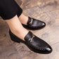 Slip on Patent Leather Pointed Toe Loafers - Forever Growth 