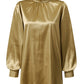 Sophisticated Lady Chic Satin Tunic Blouse - Forever Growth 
