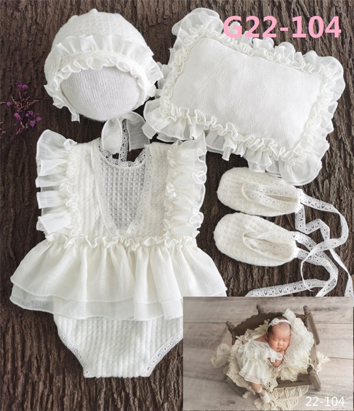 Adorable 0-3 Month Baby Newborn Photography Clothing - Forever Growth 