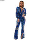 Turn-down Neck Long Sleeve Jumpsuits - Forever Growth 