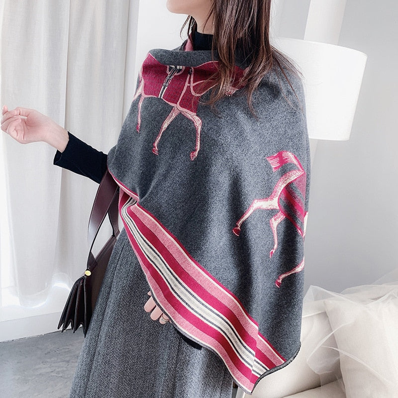 Luxury Winter Cashmere Scarf - Forever Growth 