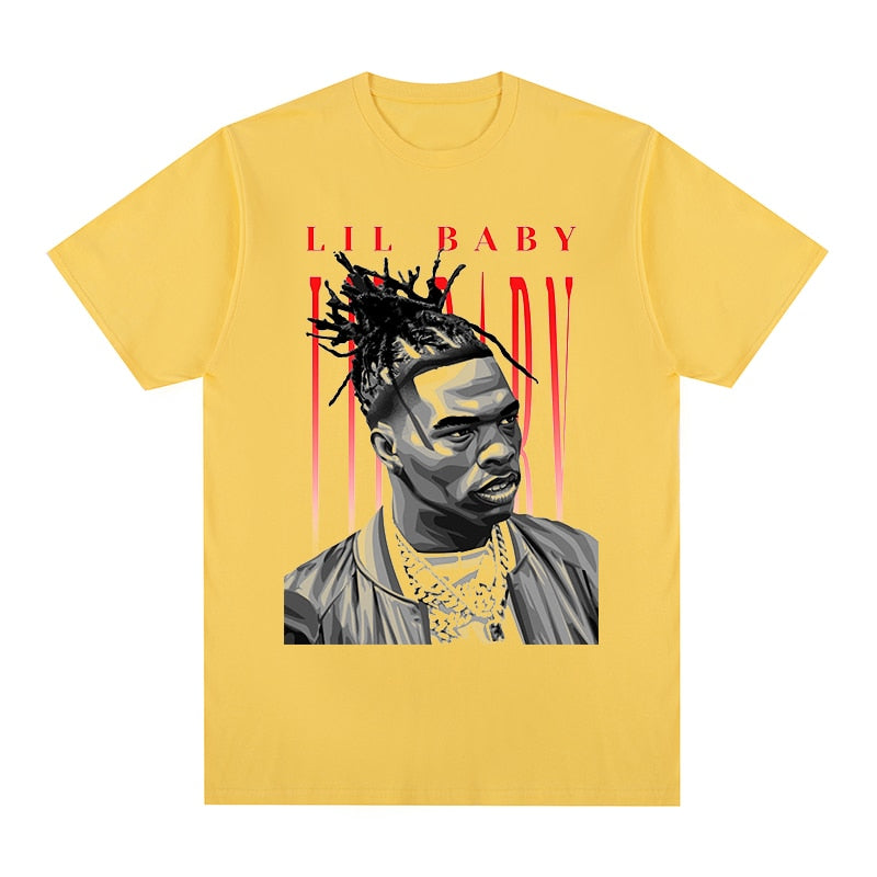 Lil Baby Hip Hop Shirt - Forever Growth 