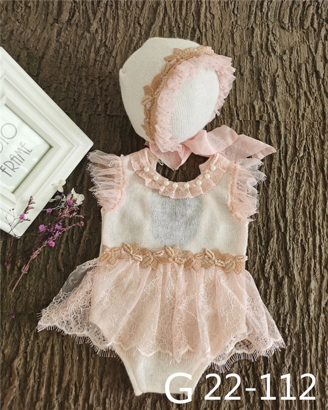 Adorable 0-3 Month Baby Newborn Photography Clothing - Forever Growth 