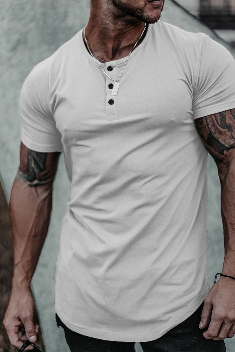 Cotton Short Sleeve Undershirt Shirt - Forever Growth 