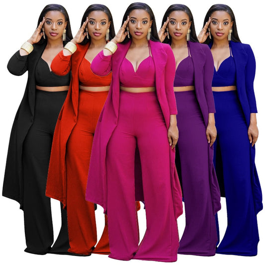 Colorful Chic Trendy Suit Set - Forever Growth 