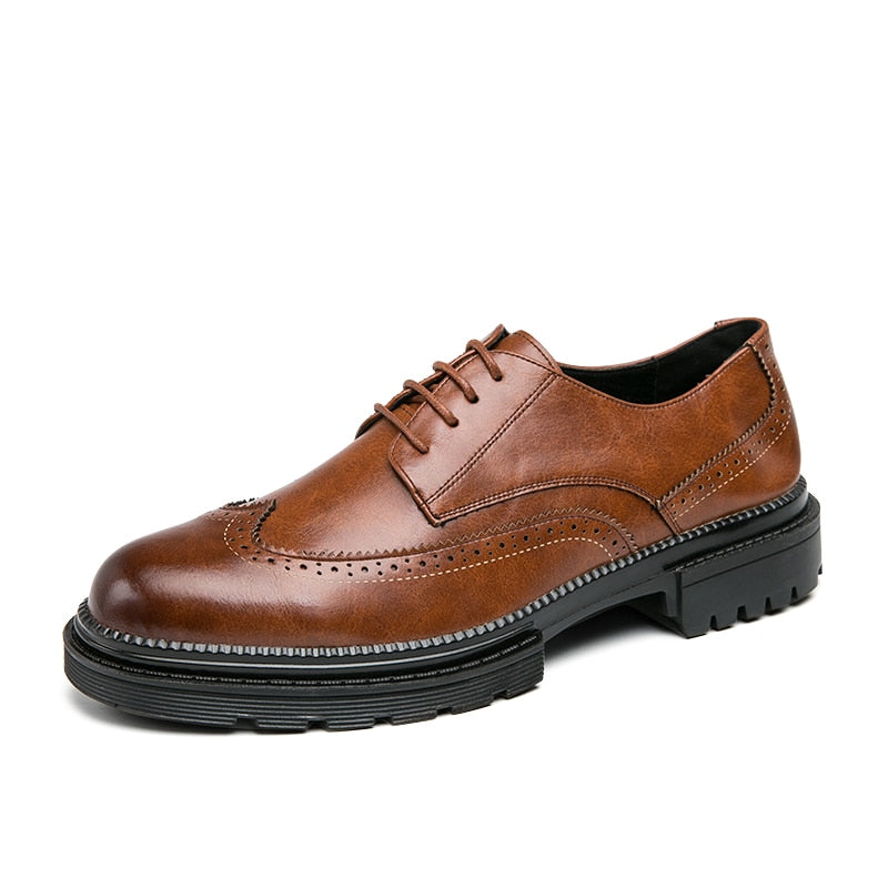 New Leather Oxford Shoes - Forever Growth 