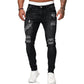 High Quality Slim Fit Denim Ripped Skinny Jeans - Forever Growth 