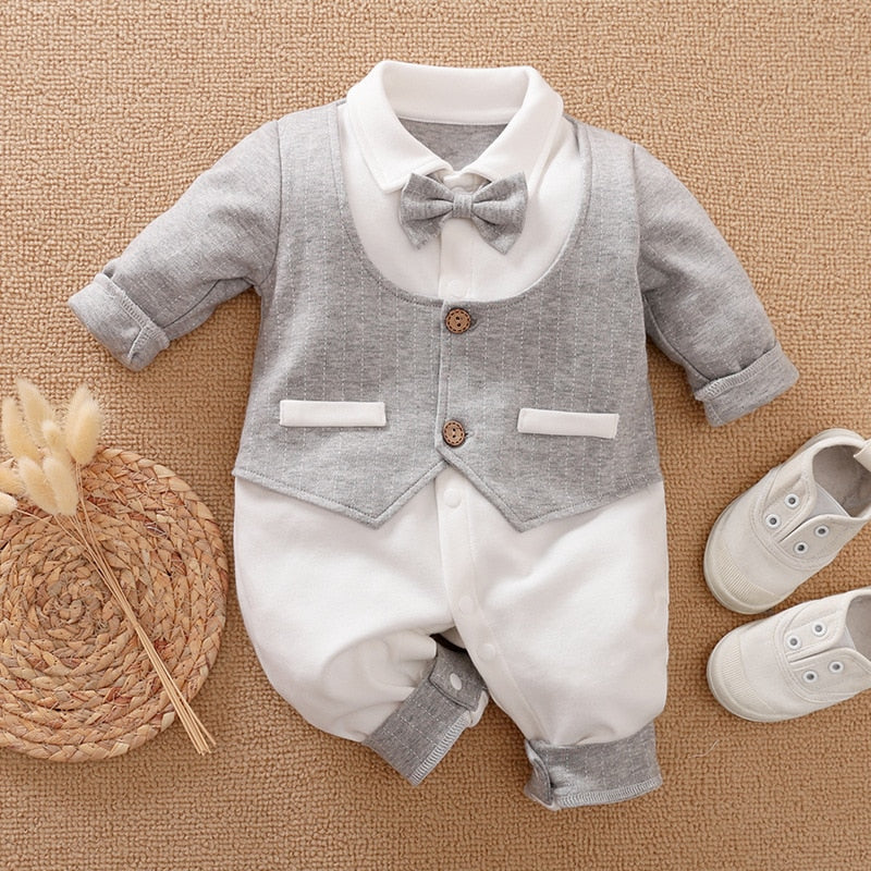 Baby Boy Newborn Cotton Jumpsuit Pajamas - Forever Growth 