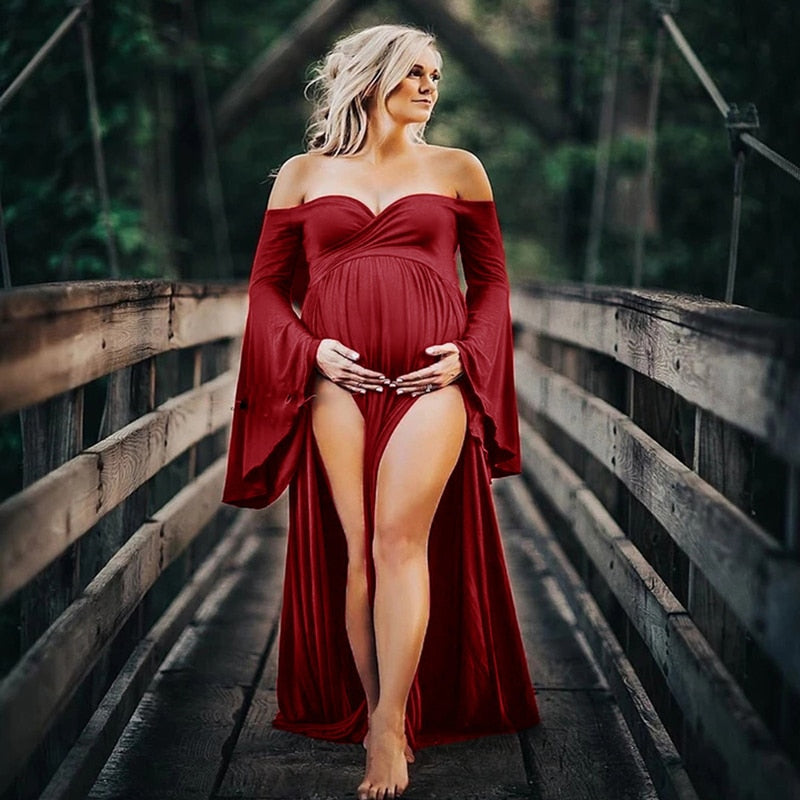 Sexy Maternity Shoot Dresses - Forever Growth 