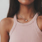 2 Layers Heart Pendant Choker Necklaces - Forever Growth 