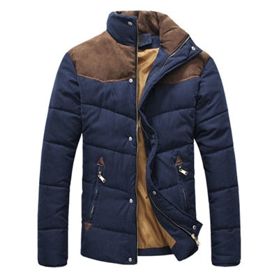 Warm Casual Cotton Stand Collar Winter Coats - Forever Growth 