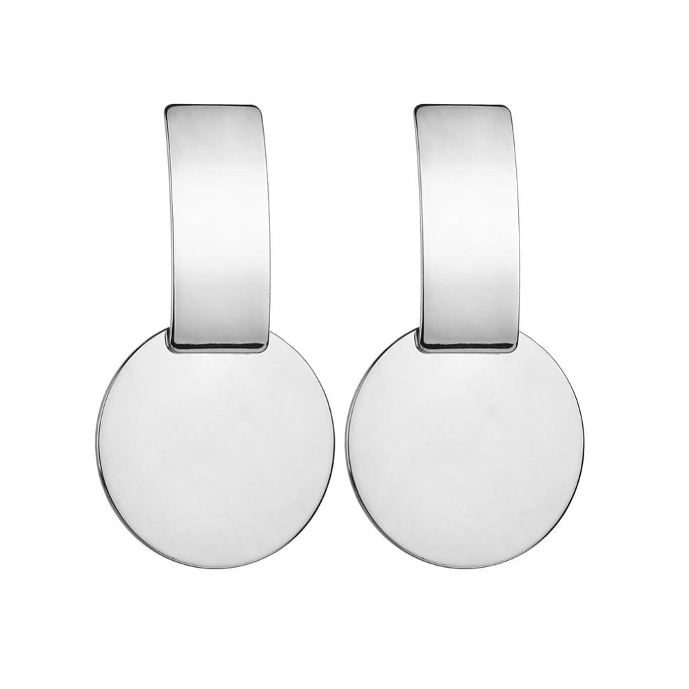 Trendy Big Round Earrings - Forever Growth 
