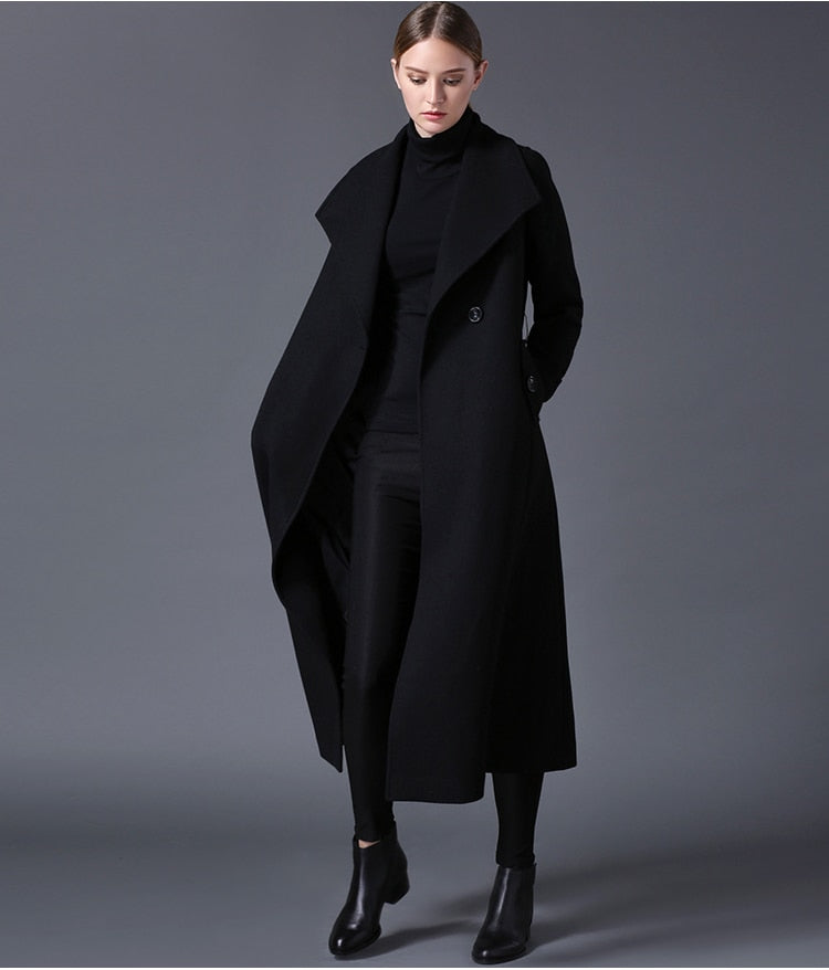 Winter Wool Coat - Forever Growth 